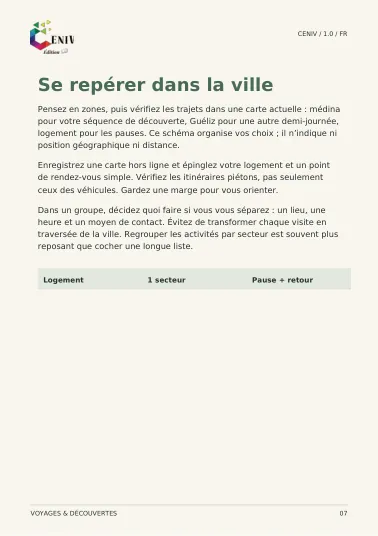 Mon premier séjour à Marrakech — Fiche / Worksheet